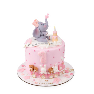 Дитячий торт Слоненя