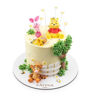 Дитячий торт Вінні Пух і його друзі
