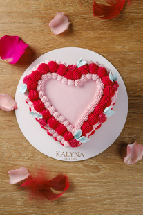 Торт «Кремове серце»