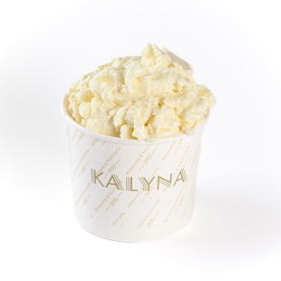 Веганское лимонное мороженое на кокосовом молоке